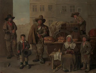 ベーカーズカート、1656年。