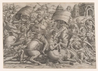 トロイの前の戦い、1535-55。