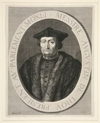 1535年から1544年までパリ議会議長を務めたオーギュスタン・ド・トゥー