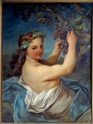 バッカンテ ジャン・シモン・ベルトレミー（1743-1811）の絵画 19世紀 ラオン、ボザール美術館