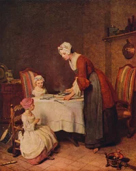 グレースまたはルベネディシテフランスのタイトル、c1740。