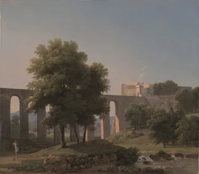 要塞近くの水道橋、1807