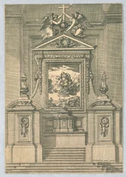 「祭壇と祭壇画」より 祭壇の図案