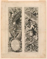 「アンティークのトロフィー」より、トロフィーのセット