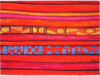 モロッコの生地 1, 2013