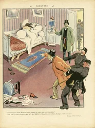 Le Lire』に掲載されたJehan Testevuide（1873-1924）のイラスト