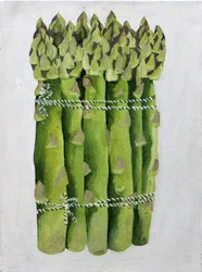アスパラガス,2013 （キャンバスにアクリル画）
