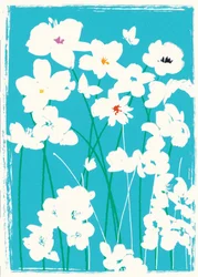 ターコイズの花