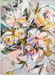 寝室の花