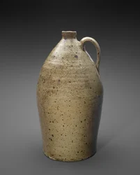 水差し、1866年～1900年頃（アルカリ釉のストーンウェア