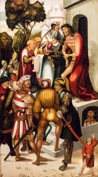 エッケ・ホモ、1515年頃（テンペラ、油彩、針葉樹材）