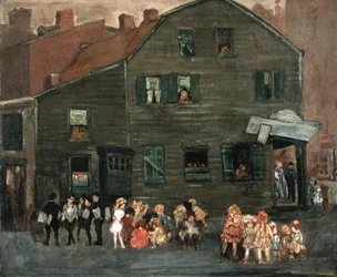 The Old House, c.1910 （油彩・キャンバス