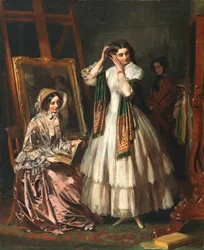 結婚式の前夜、1852