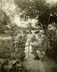 ハリー・フェン、アーティスト、1905-11年頃（ゼラチンシルバー写真