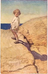 子どもとその影、ロバート・ルイス・スティーヴンソン著『子どもの詩の庭』より、1885年出版