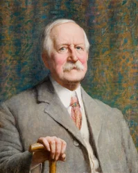ジェスロ・アンスティス・コシンズの肖像、1912年。