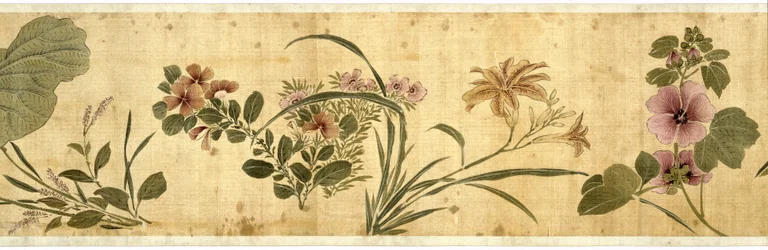 百花、1629年（絹の色）
