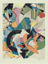 コン・ブリオ、2011年（木版画）