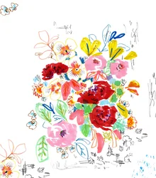 花のスケッチ3