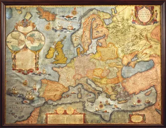 ヨーロッパの地図 1686年 Joan Blaeu著