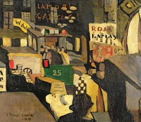 バルセロナの街並み