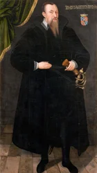 Brahe the Elder 1520-1590、ca 1581による。