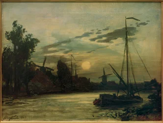 夕方の風景