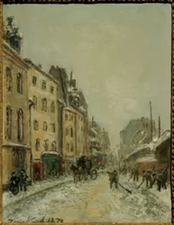 Rue du Faubourg Saint-Jacques、シュネーショフラー