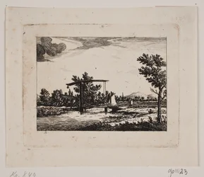 跳ね橋のある風景