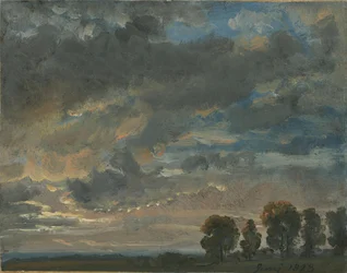 夕方の雲