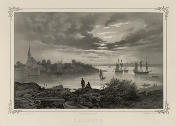 図版は「Norge fremstillet i Tegninger av Asbjørnsen, P.Chr. og utgitt av Chr.Tønsberg」（no, 1848）から引用したものです。