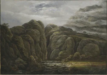 ノルウェーの山岳風景
