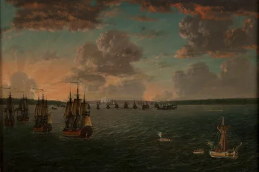 1790年、1791年7月3日のヴィボルグ湾の戦い。