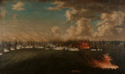 1790年、1791年7月3日のヴィボルグ湾の戦い。