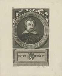 Tepence 1575-1622のJakub Horcickyの肖像。