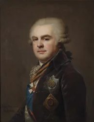 アレクサンドル・ニコラエヴィチ・サモイロフ伯爵の肖像 1744-1814, 1796