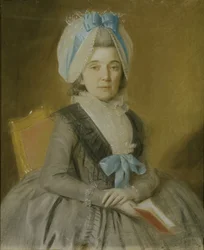 プラスコビア王女イワノフナゴリチナ1734-1802の肖像画