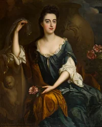ジュディス・コーベット夫人の肖像、1680～1710年頃（キャンバスに油彩）