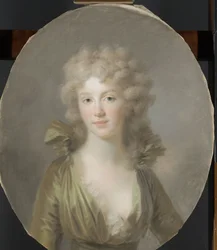 フレデリカ ルイザ ヴィルヘルミナ (1774-1837)、プロイセンの王女。 1791年以来、オランジュ・ナッソー公ウィレム・フレデリックの妻