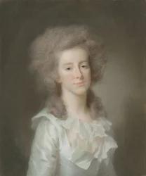 フレデリカ ルイザ ヴィルヘルミナ (ルイーズ; 1770 年 - 1819 年)、オレンジ ナッソーの王女。 ヴィレム 5 世公の娘、カレル ジョージ アウグストの妻