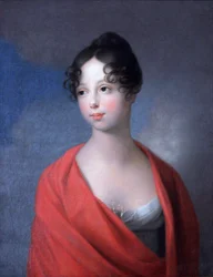 ロシアの大公爵夫人キャサリンパブロフナ1788〜1819年、19世紀初頭。