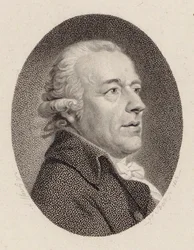 作曲家Johann Gottlieb Naumann（ヨハン・ゴットリーブ・ナウマン）1741-1801 , 1804年の肖像。