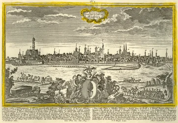 アウグスブルク、c1740。
