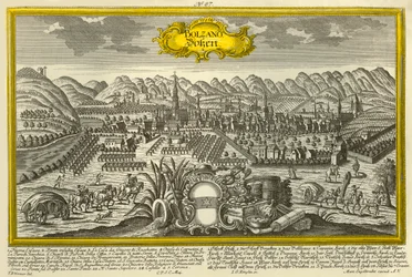 ボルツァーノ、c1740。