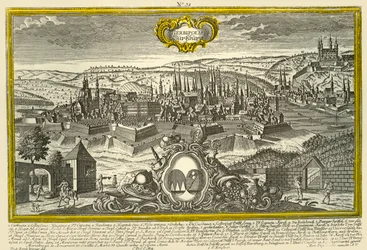 ヴュルツブルク、c1740。