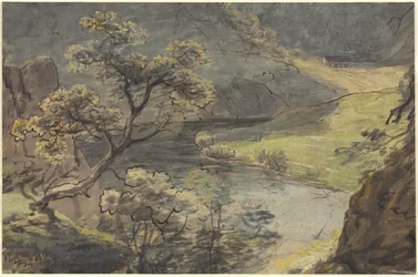 川の風景