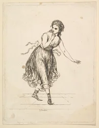 ウーマン アローン、The Dancing Pair Vigano.n.d. シリーズより