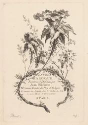 ラッパ状の花 Fleures Baroque (オブジェクトのシリーズ タイトル)