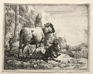 ヤギとベル、1665年。