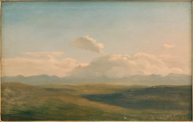 イタリアの山の風景